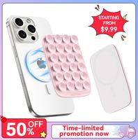 MagSuction Max Magnetic Suction Phone Mount for MagSafe, Hands-Free Phone Holder, Compatible with iPhone MagSafe Phone Case, ...