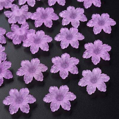 Transparent Acrylic Beads