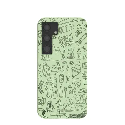 Sage Green Ready to Hike Samsung Galaxy S24 Case
