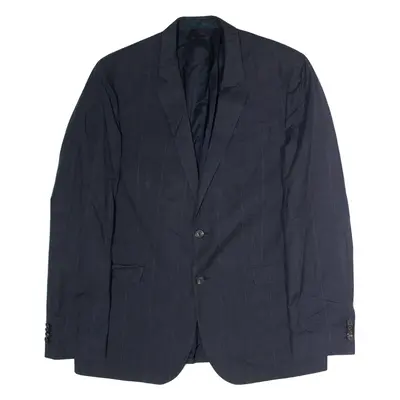 BOSS Ryan Mens Blazer Jacket Grey Pinstripe XL