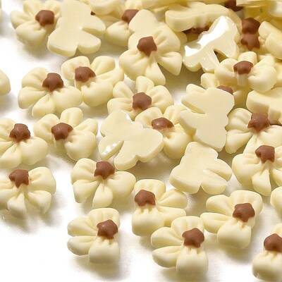 Luminous Opaque Resin Cabochons