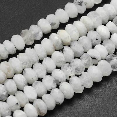 Natural Rainbow Moonstone Beads Strands