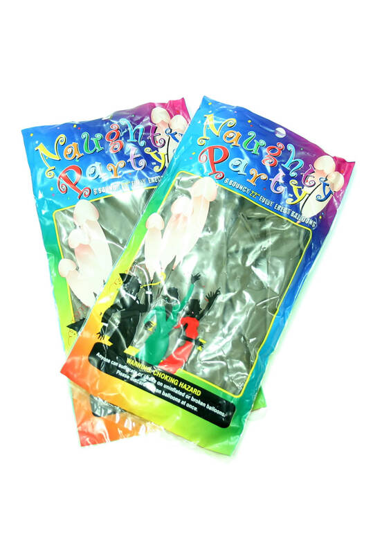 Party Balloons Penis Brown 8pk(sale)