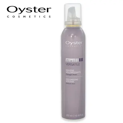 OYSTER FIXI VERSATILE MOUSSE 250ml.VOLUMIZING FIX.MEDIUM-LQ UN1950