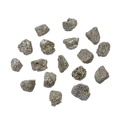 2 Bags Natural Druzy Chalcopyrite  Beads