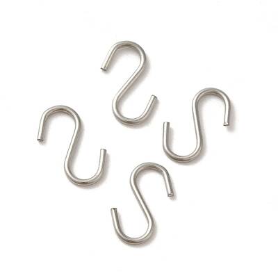 Non-Tarnish 304 Stainless Steel S-Hook Clasp