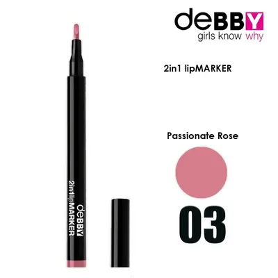 Debby 2 In 1 Lip Marker Col.03