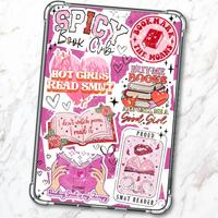 Girly Smut Smutty Spicy Book Lover Cardstock Case Insert for Kindle E-Readers Boox   Kobo Fire Tablet ipad #Booktok