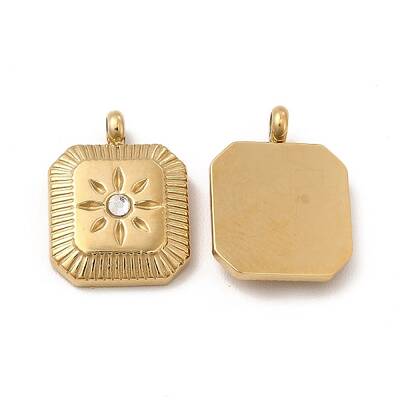 Ion Plating(IP) 304 Stainless Steel Charms