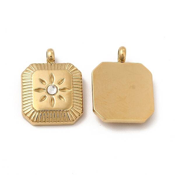 Ion Plating(IP) 304 Stainless Steel Charms