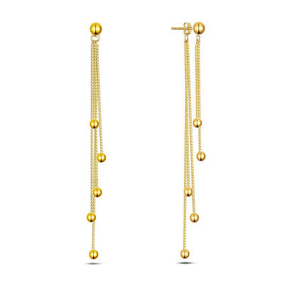 925 Sterling Silver Dangle Stud Earrings