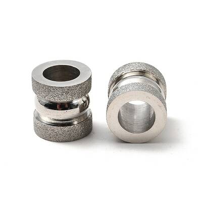 Tarnish Resistant 201 Stainless Steel Textured Beads