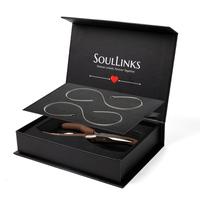 Soullink Unisex Permanent Couples Bracelets with Special Clasp - Perfect Date Night Gift for Anniversary and Birthday