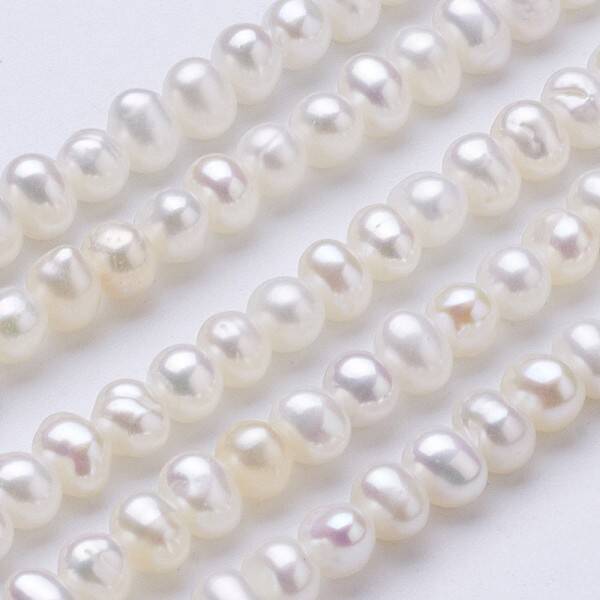 Natural Cultured Freshwater Pearl Beads Strands