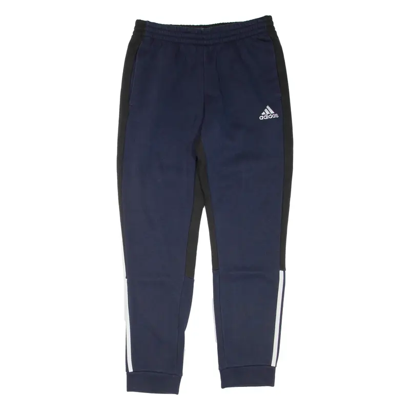 ADIDAS Mens Joggers Blue Tapered M W30 L30