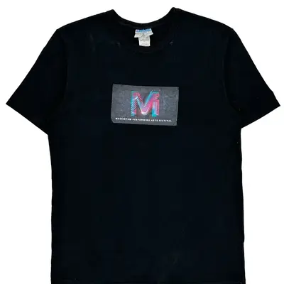 Momentum Performing Arts Festival Champion Graphic T-Shirt - Large Black Cotton