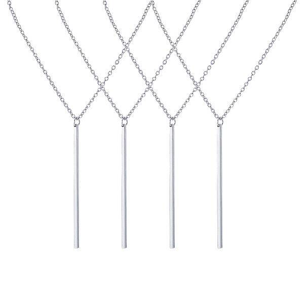 304 Stainless Steel Pendant Necklaces