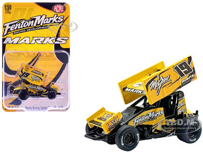 Winged Sprint Car #19 Brent Marks Fenton Marks Racing (2026) 1/50 Diecast Model Car by ACME