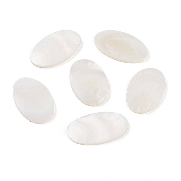 Natural Freshwater Shell Cabochons