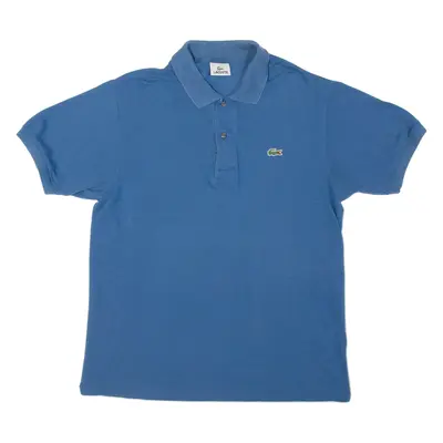 LACOSTE Mens Polo Shirt Blue M