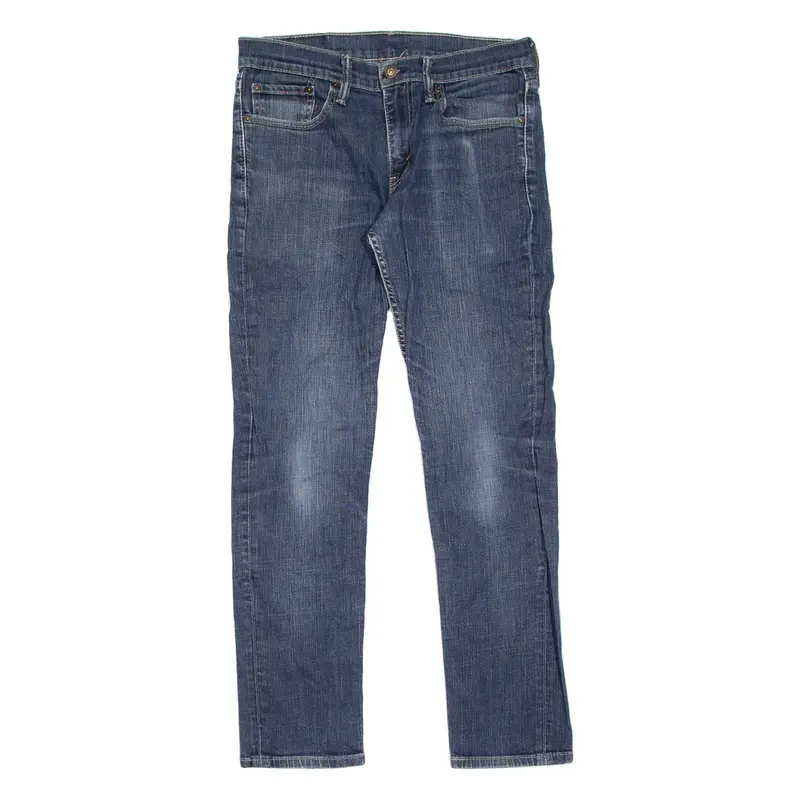 LEVI'S 511 Jeans Mens Blue Slim Straight Stone Wash W31 L32