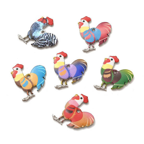 Alloy Enamel Pandants