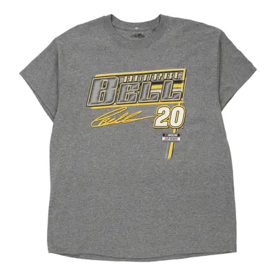 Christopher  Bell 2021 Unbranded Nascar T-Shirt - XL Grey Cotton
