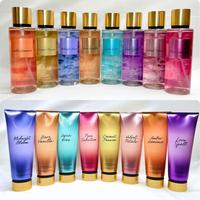 Women's Body Mist and Cream Lotion Aqua Kiss | Love Spell | Midnight Bloom | Bare Vanilla | Amber Romance | Coconut Passion |...