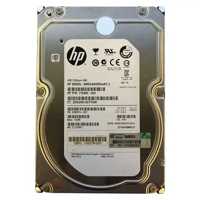 9ZM270-087 Seagate 4TB 6Gb/s SAS 7200 3.5-inch 128MB Hard Drive