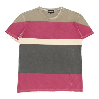 Emporio Armani T-Shirt - Large Red Cotton