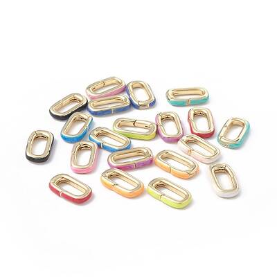 Brass Spring Gate Rings