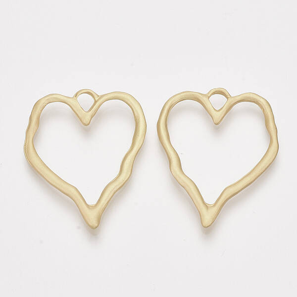Alloy Open Back Bezel Pendants