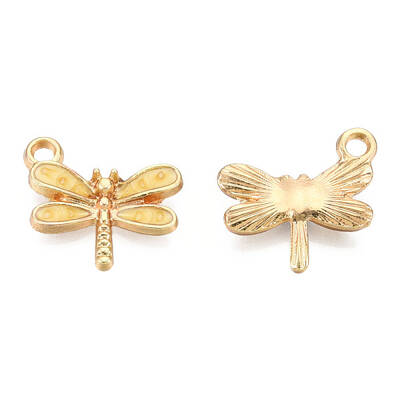 Light Gold Plated Alloy Charms