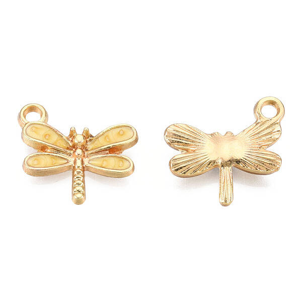Light Gold Plated Alloy Charms