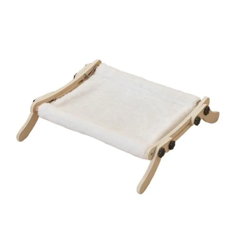Garvee Cat Window Perch, Cat Radiator Bed Hammock, Holds Up to 18kg Wooden Seat Cats Bed, No-Screw Adjustable and Suction Cup...