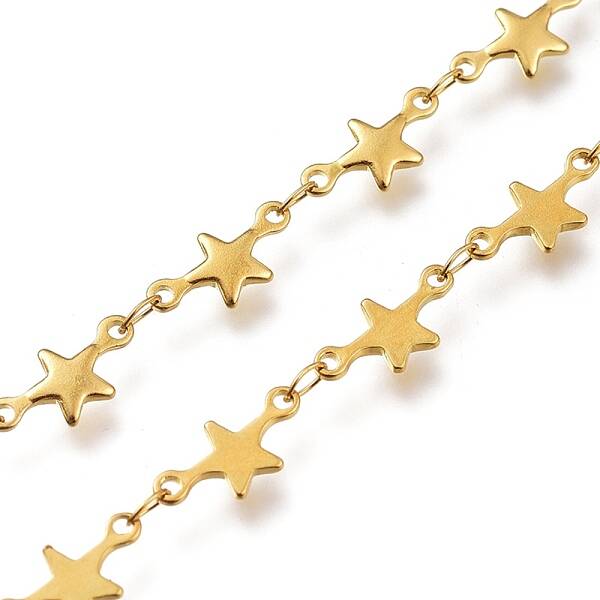 304 Stainless Steel Star Link Chains