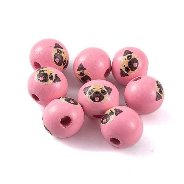 Wood European Beads