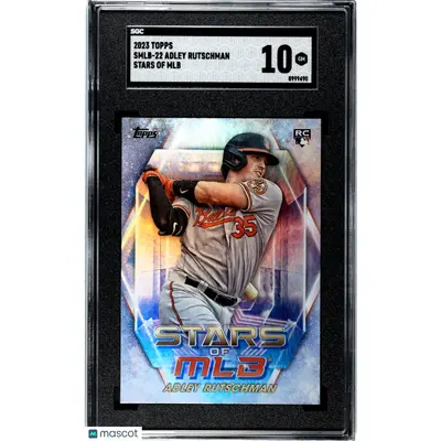 Adley Rutschman SGC 2023 Topps #SMLB 22 Stars Of MLB Baseball 10