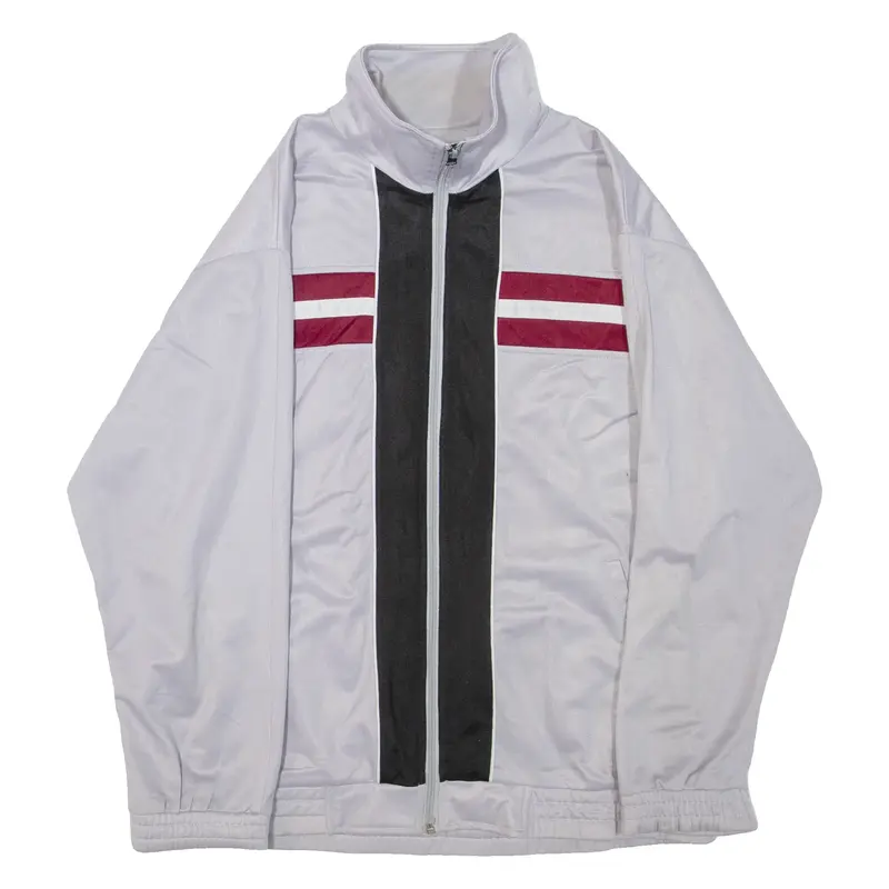 VICKY FASHION Mens Track Jacket Grey M