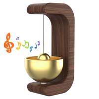 Handcrafted Magnetic Wooden Pet Door Bell – Gentle Chime for Cat Flaps, Dog Doors & Home Entries | Rustic Wind Chime Alert ...