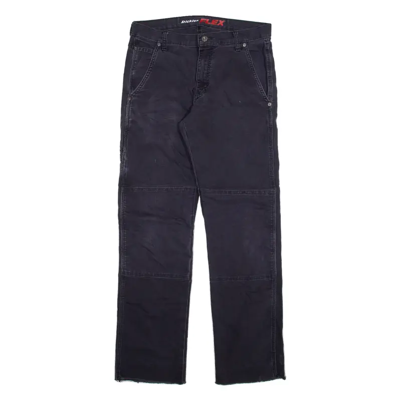 DICKIES Mens Trousers Grey Regular Straight W32 L32