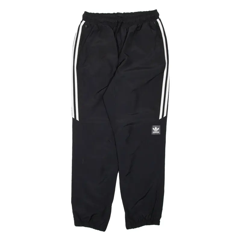 ADIDAS Mens Joggers Black Tapered M W28 L29