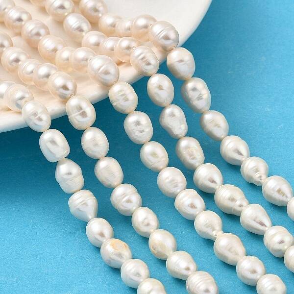 Natural Cultured Freshwater Pearl Beads Strands