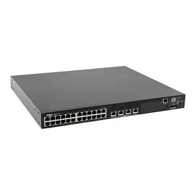 R3WCD Dell 28-Port 24x PoE+ 4-Port 2.5GBT PoE 2-Port 10G SFP+ Switch