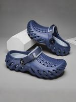 Men's Sporty Breathable Comfortable Clogs, Casual Soft Non-slip Clogs for Beach, Outdoor Sports Sandals for Daily Wear, Slipp...