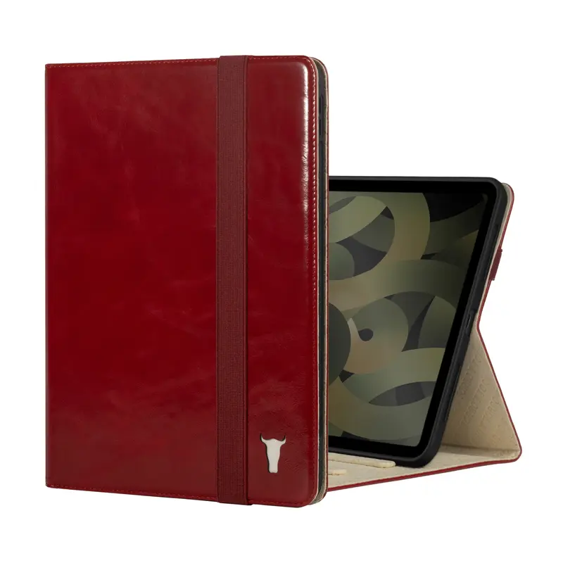 Apple iPad Air 11-inch Leather Case (M4 / M3 / M2) - Red
