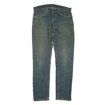LEVI'S 511 Jeans Blue Denim Slim Straight Mens W31 L30