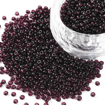 12/0 Grade A Round Glass Seed Beads