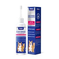 120ml Ear Cleaner for Dog & Cat - Ear Infection Treatment Without Irritation - Dog Ear Wash for Itch Relief & Soothing Inflam...