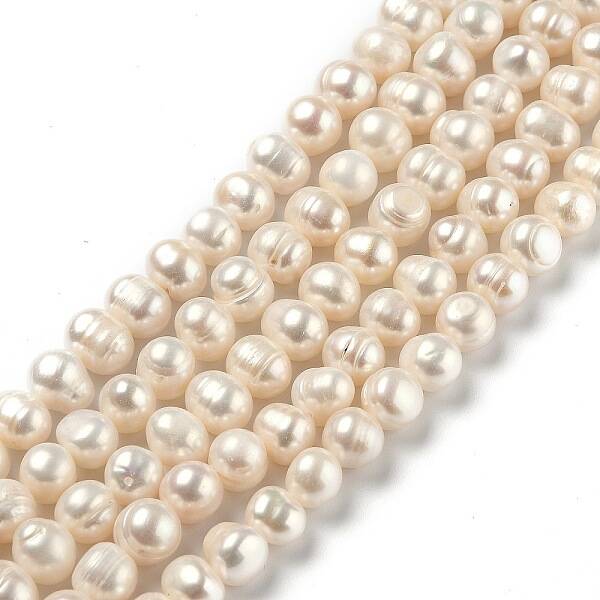 Natural Cultured Freshwater Pearl Beads Strands
